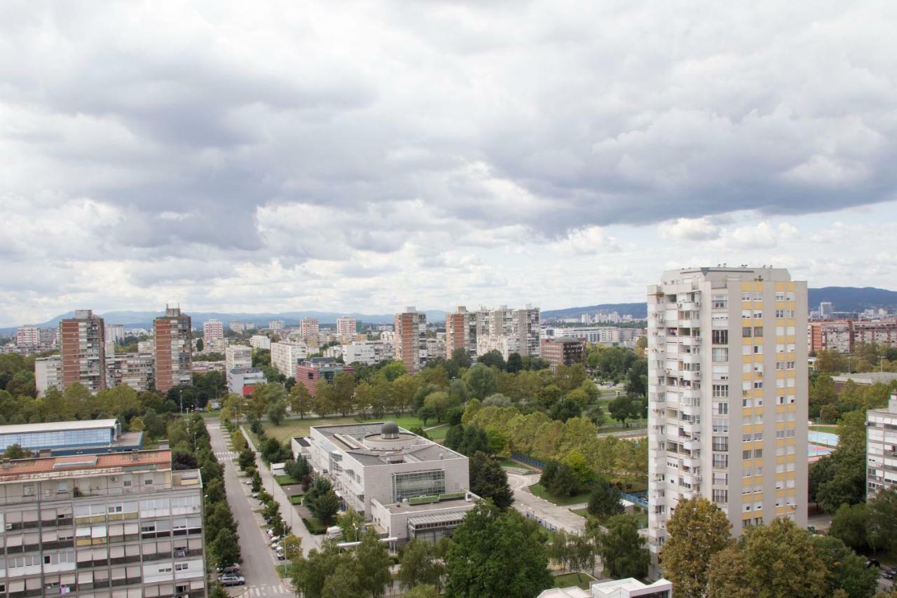 Penthouse “Sky 16” Studio Apartment Zagreb Dış mekan fotoğraf